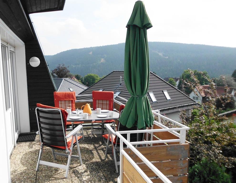 Premium-Ferienwohnungen Bergblick Im Haus Hopfe Goslar Exterior foto